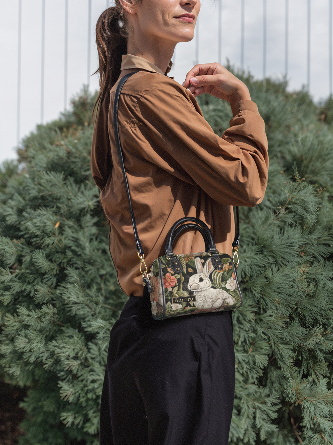 Bunny Flower ANRZ02012583AL Mini Satchel