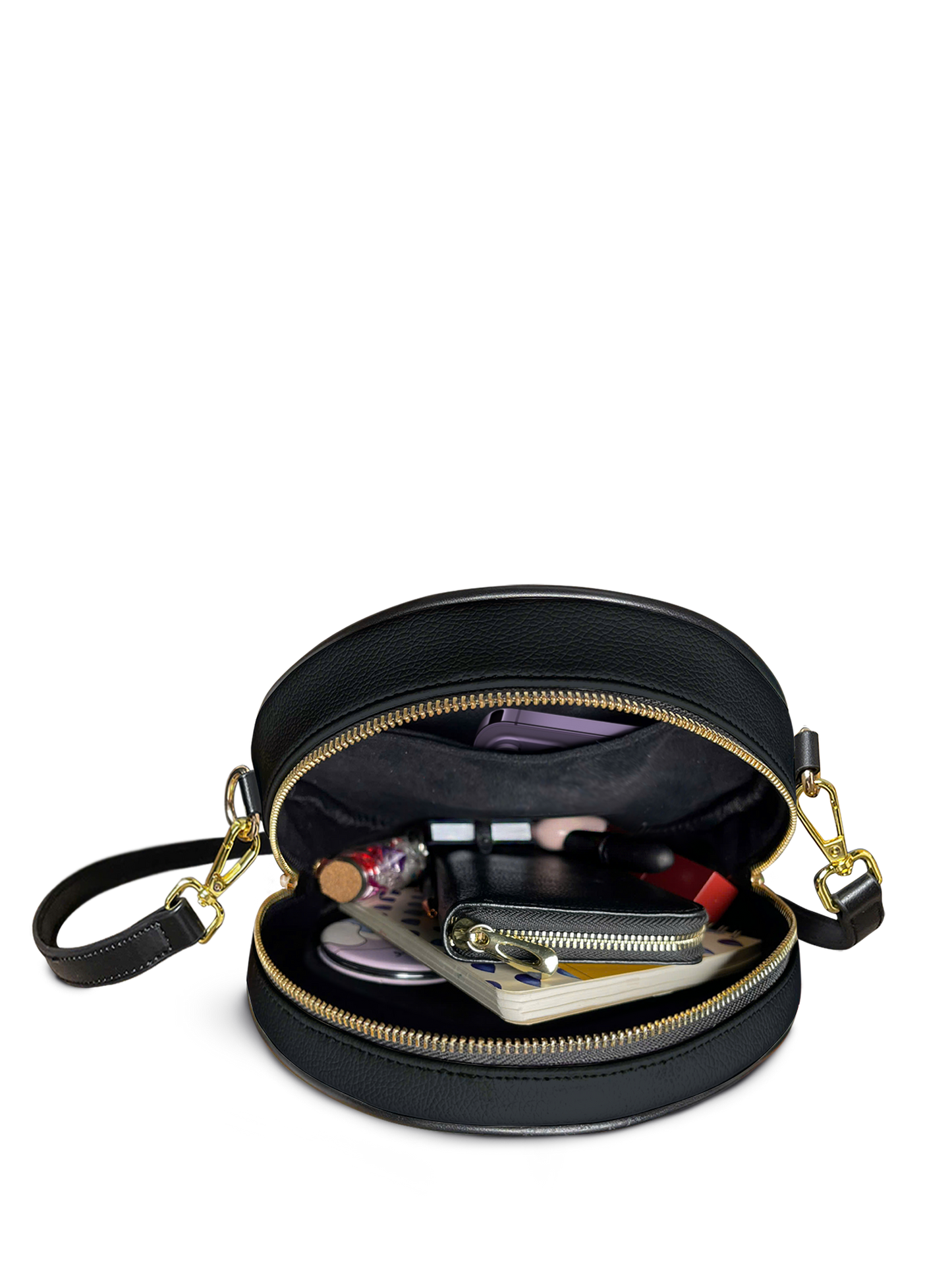 Bengal Tiger Jungle HHRZ02019417UT Circle Crossbody Bag