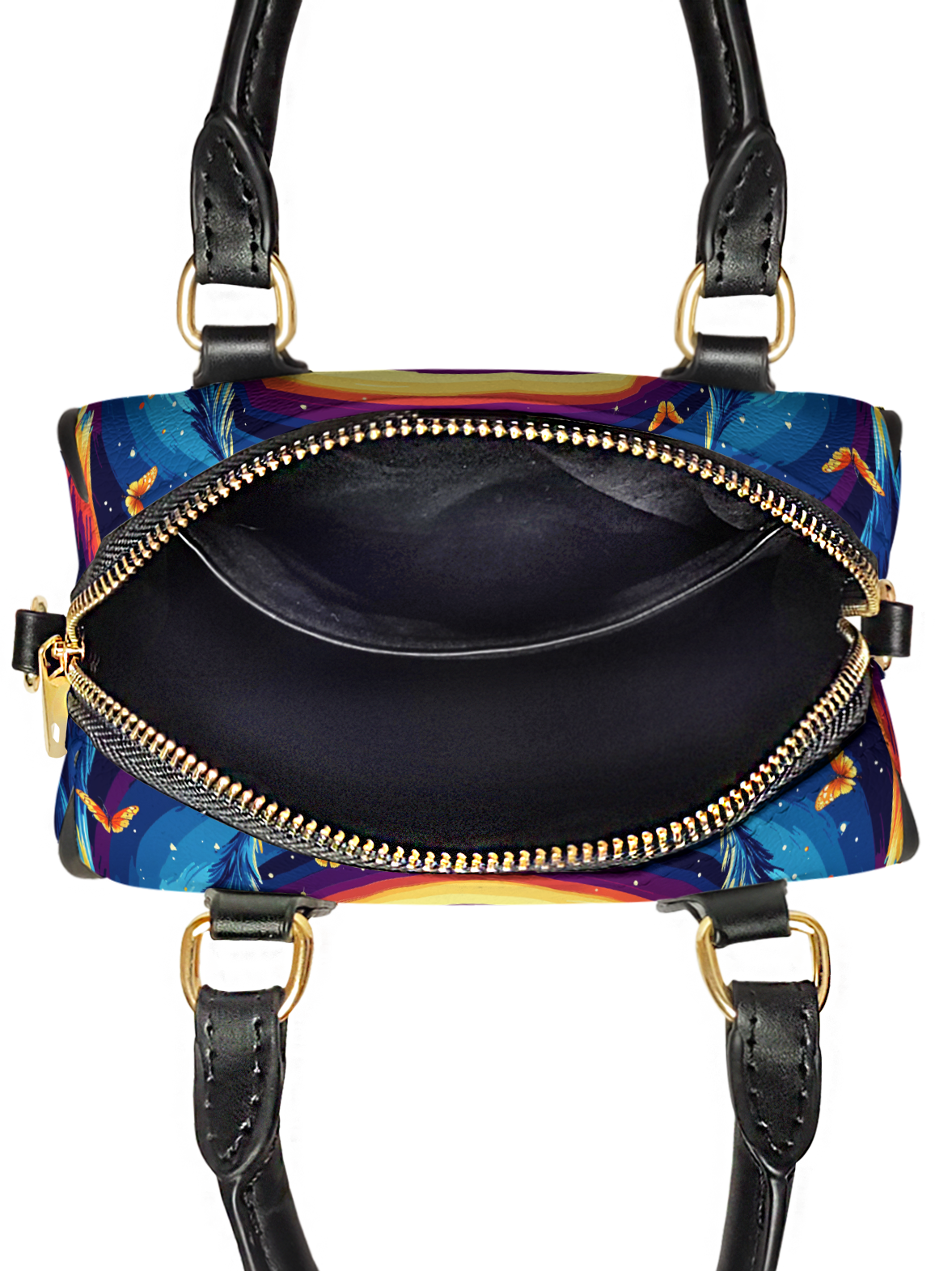 Between Every Two Pines Is A Doorway To A New World Deer Jungle ANRZ02011993ZD Mini Satchel