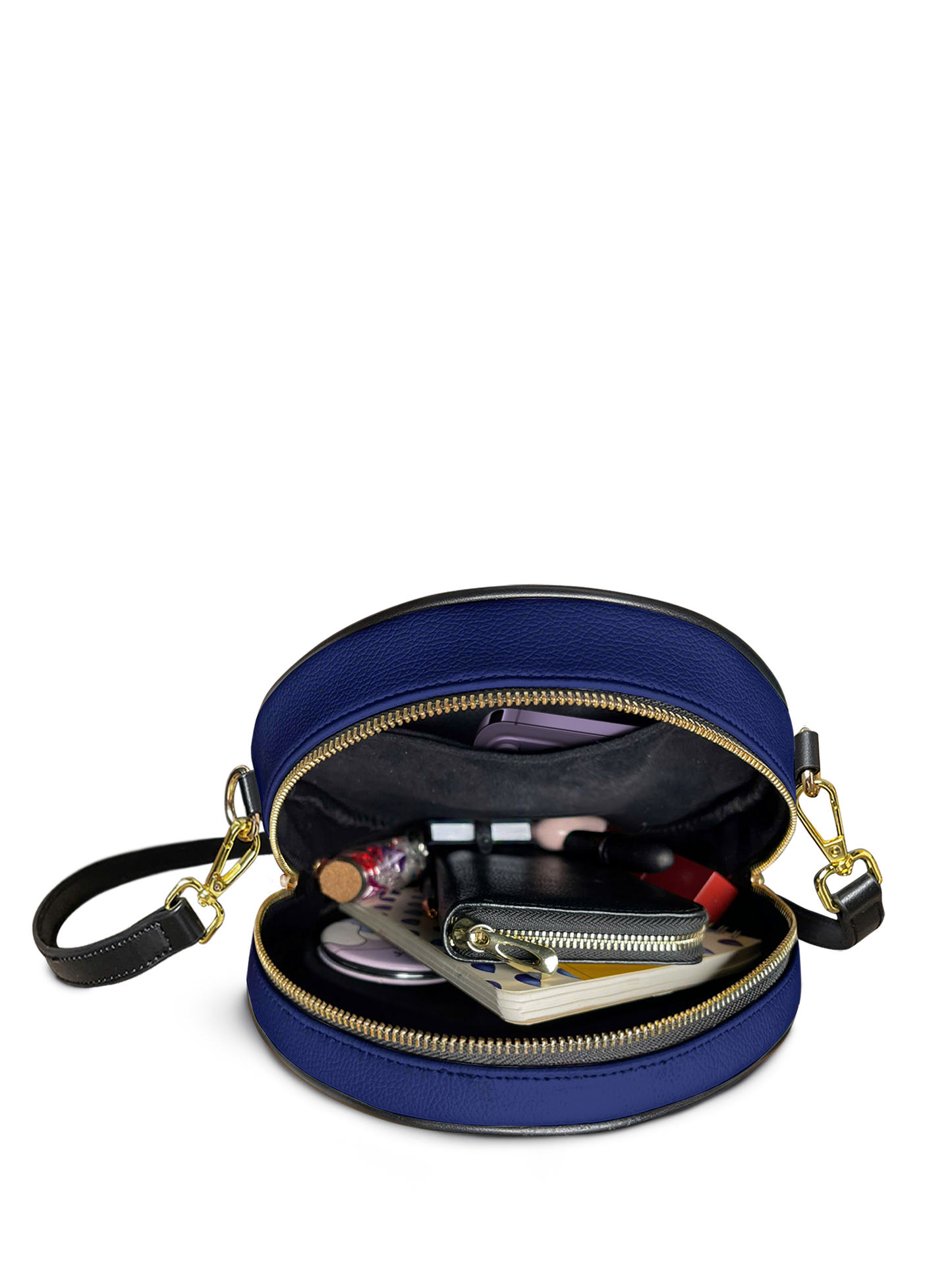 Between Every Two Pines Is A Doorway To A New World Deer Jungle HHRZ02018306OE Circle Crossbody Bag