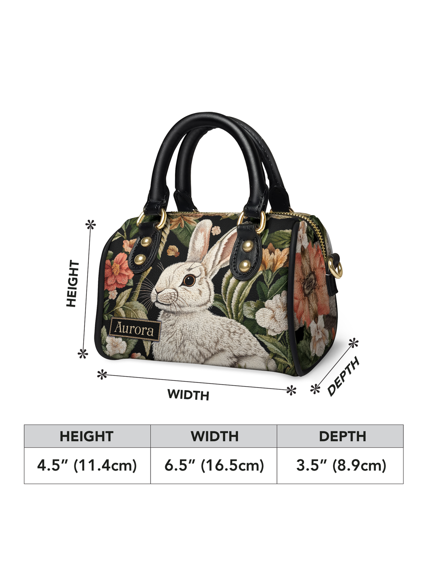 Bunny Flower ANRZ02012583AL Mini Satchel