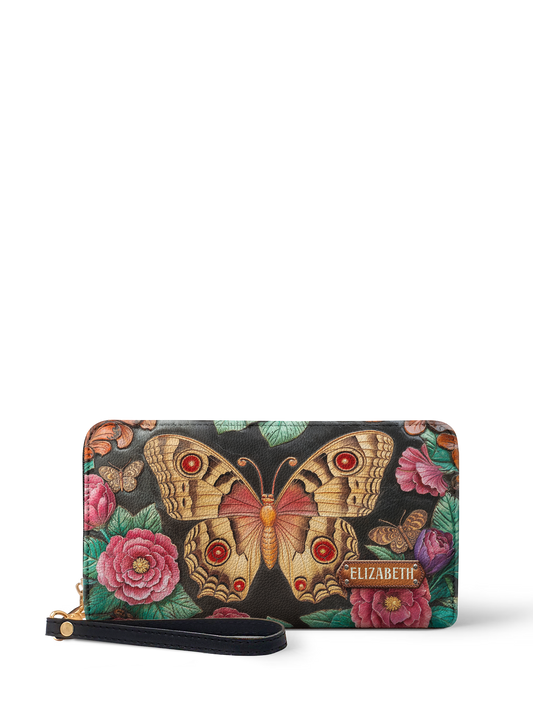 Butterfly Flower HTRZ02011226DA Wallet
