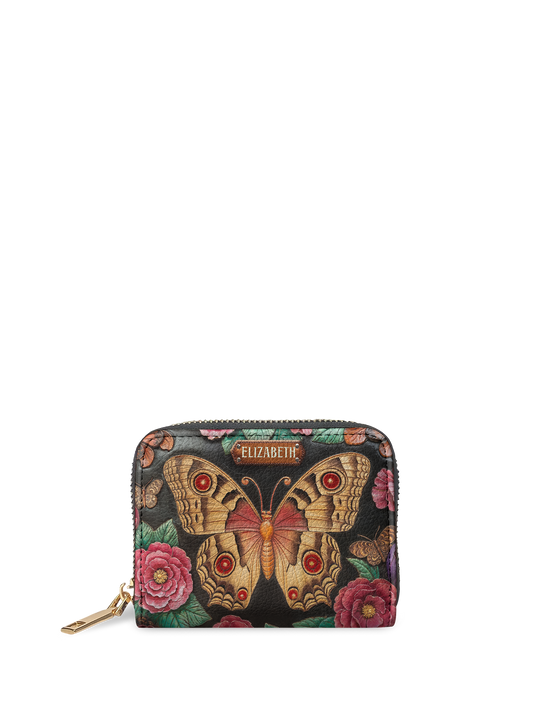 Butterfly Flower HTRZ02011256OS Mini Wallet