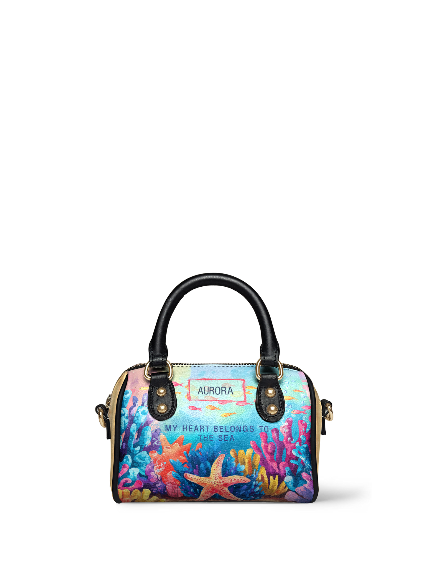 My Heart Belong To The Sea Coral Beach ANRZ02018962DN Mini Satchel