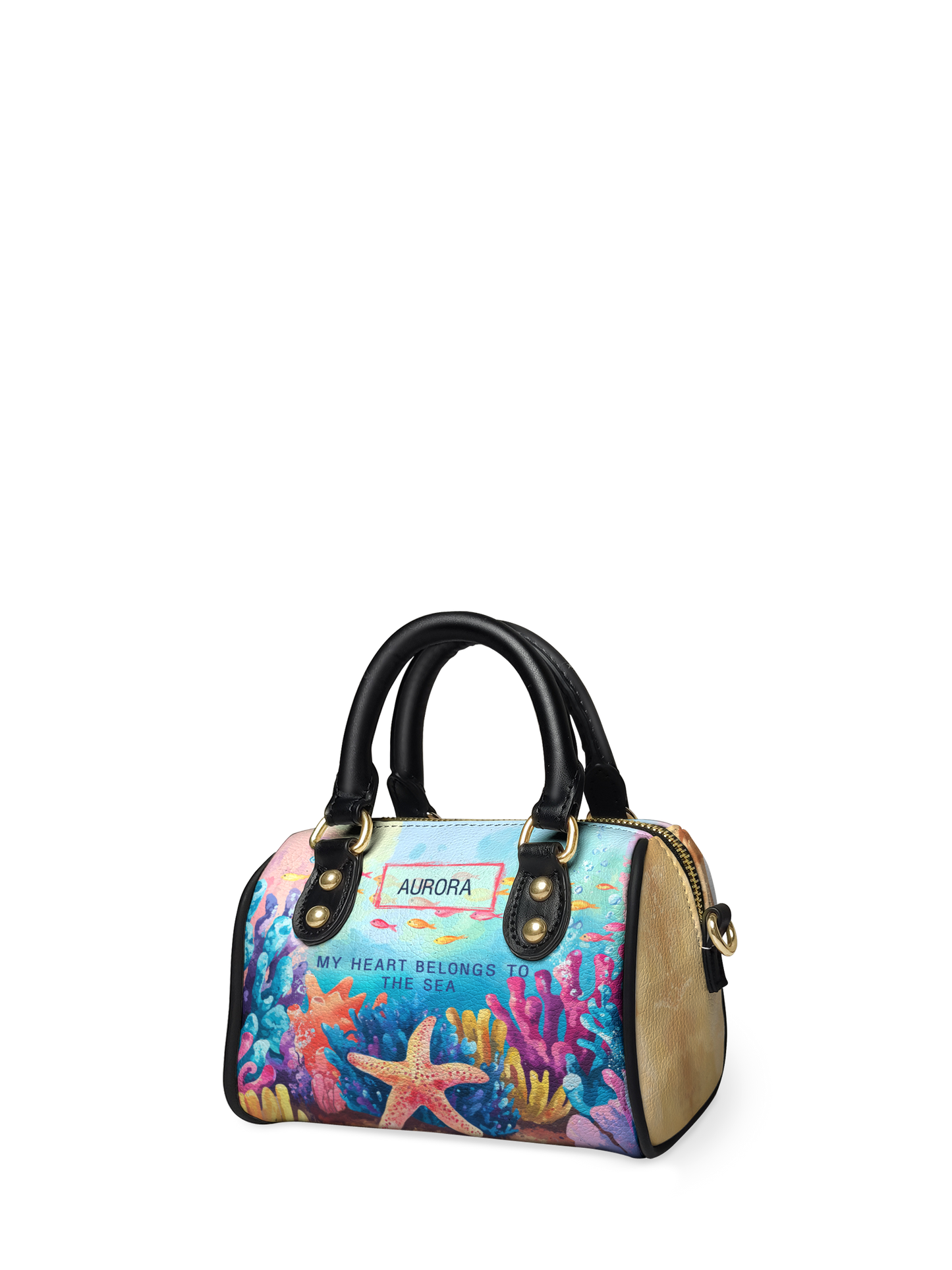My Heart Belong To The Sea Coral Beach ANRZ02018962DN Mini Satchel