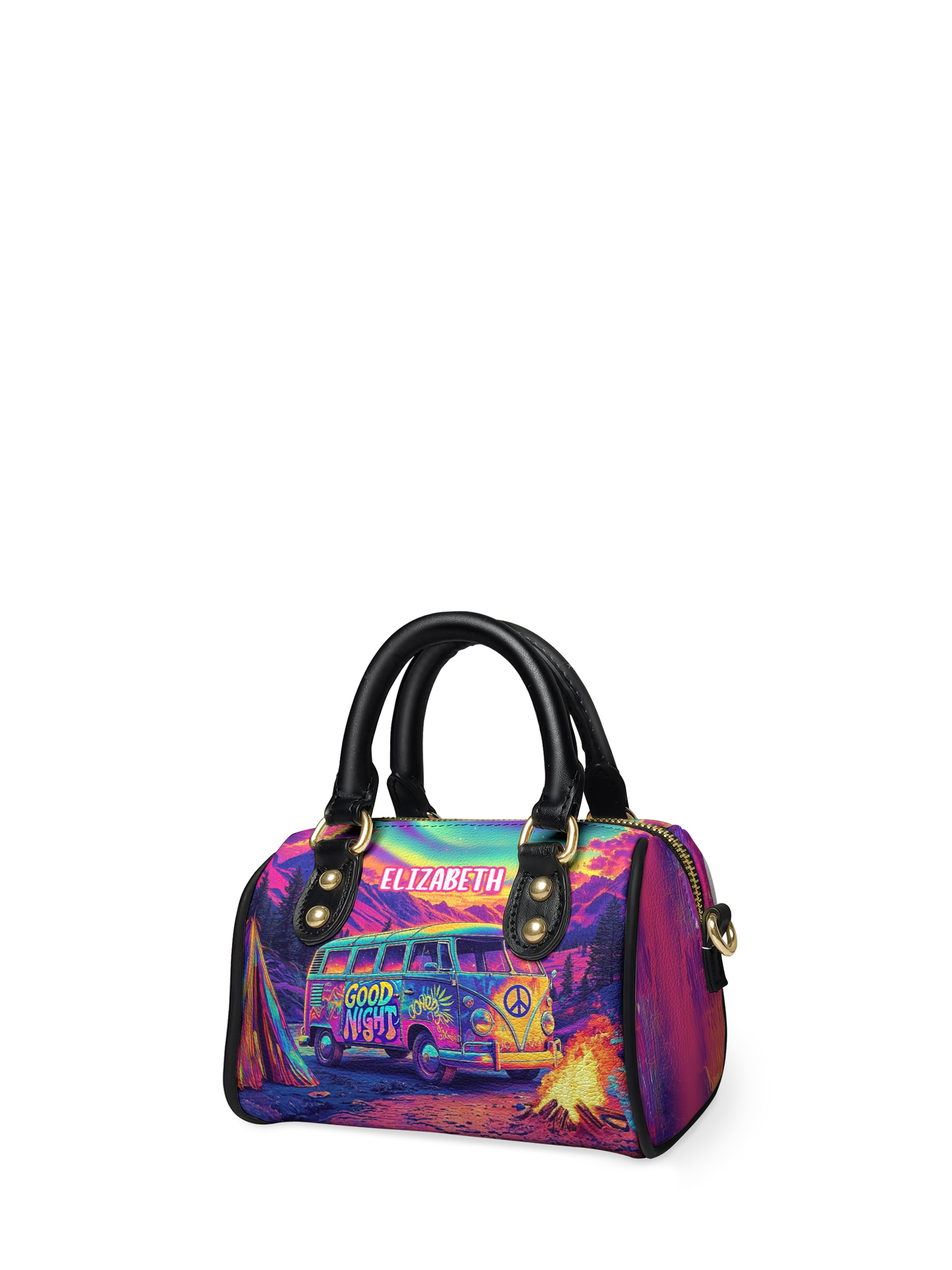Hippie RV Van Jungle ANRZ02011848IJ Mini Satchel