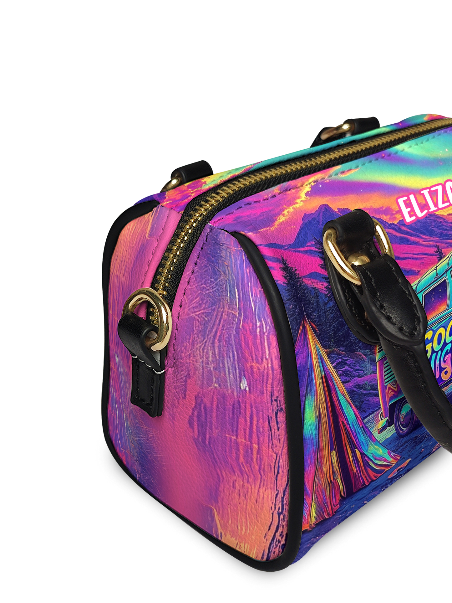 Hippie RV Van Jungle ANRZ02011848IJ Mini Satchel