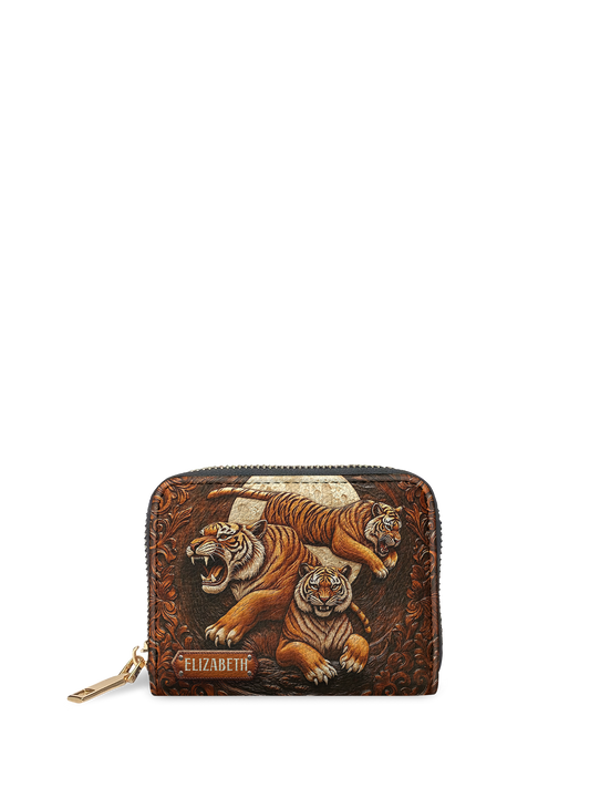 Tiger Leather HTRZ02015324VT Mini Wallet