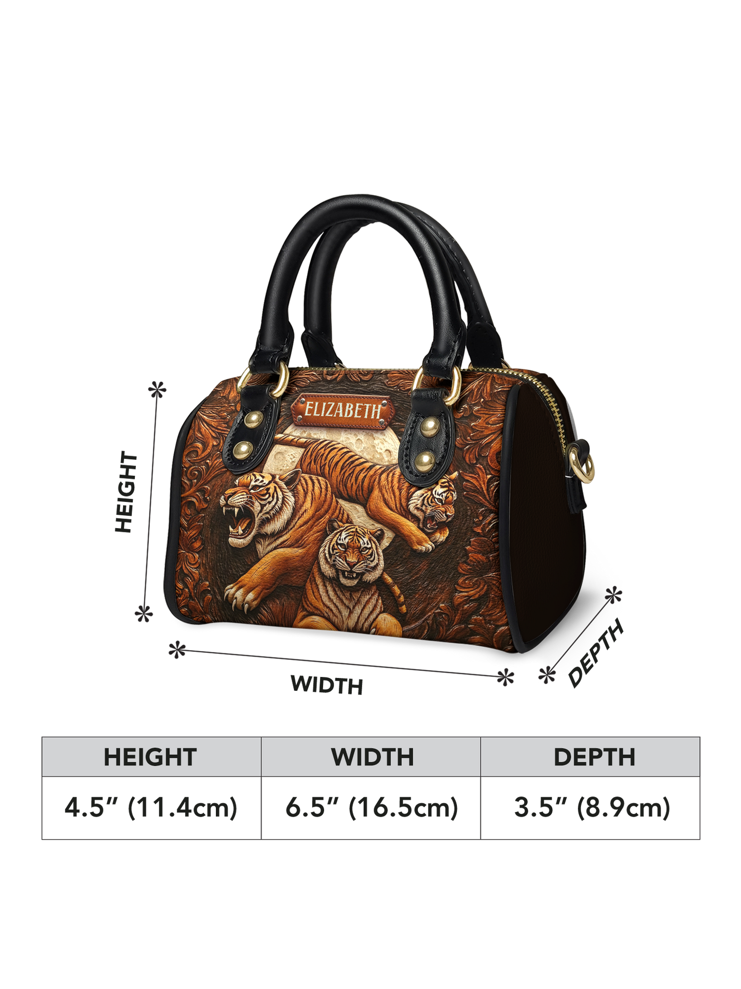 Tiger Leather ANRZ02016754BF Mini Satchel