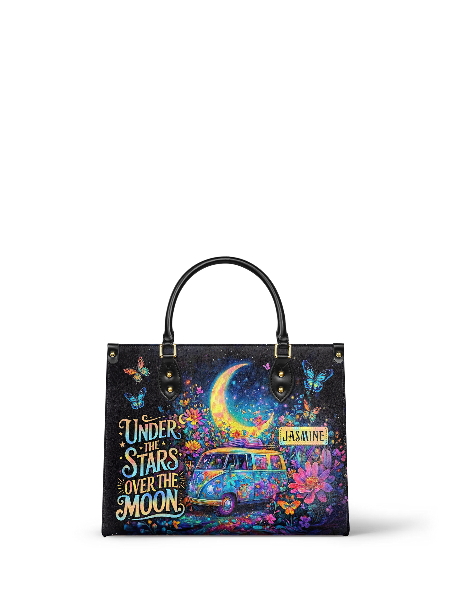 Under The Stars Over The Moon RV Van HHRZ27126560VY Leather Bag