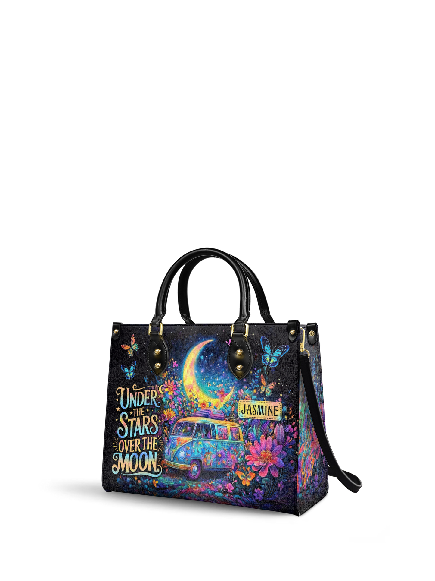 Under The Stars Over The Moon RV Van HHRZ27126560VY Leather Bag