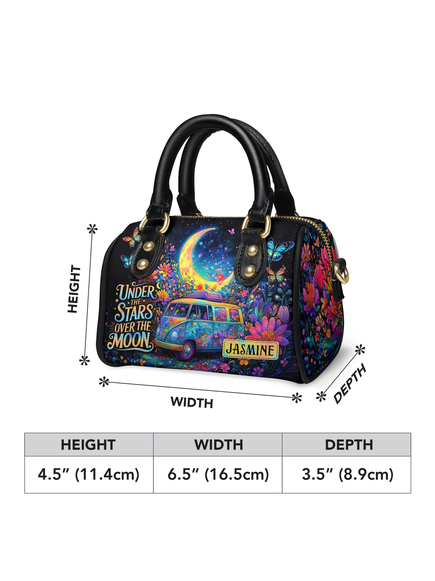 Under The Stars Over The Moon RV Van ANRZ02010849WE Mini Satchel