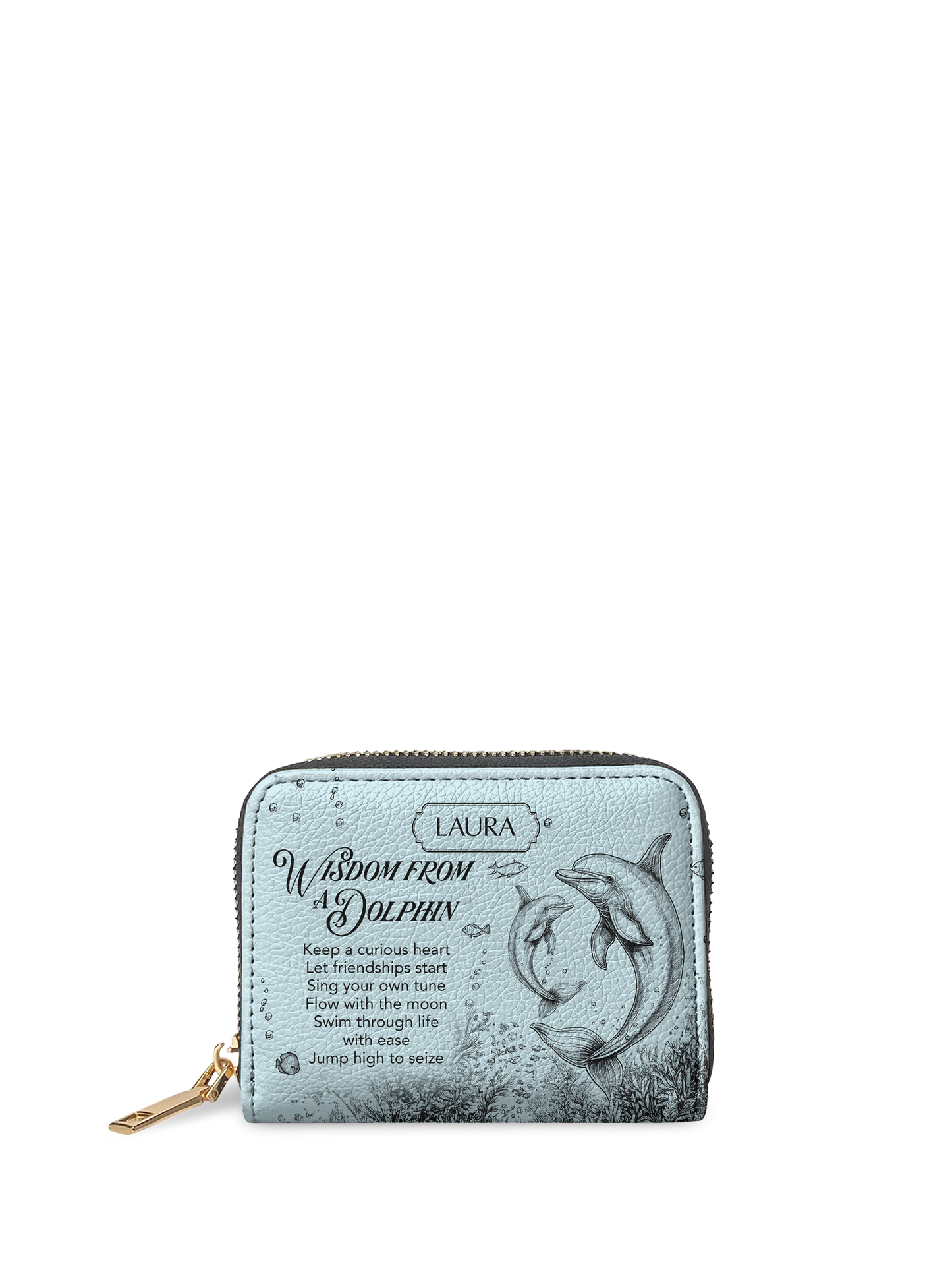 Wisdom From A Dolphin HTRZ02014569HT Mini Wallet