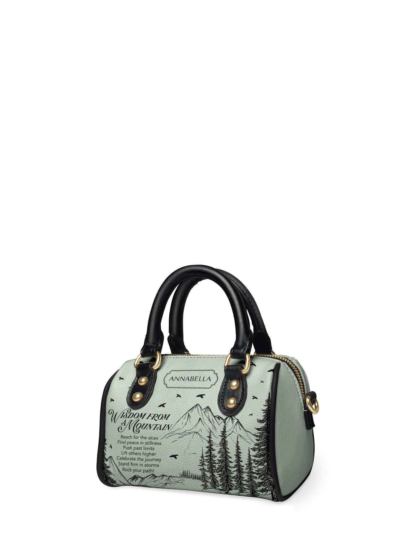 Wisdom From A Mountain ANRZ02018059JG Mini Satchel