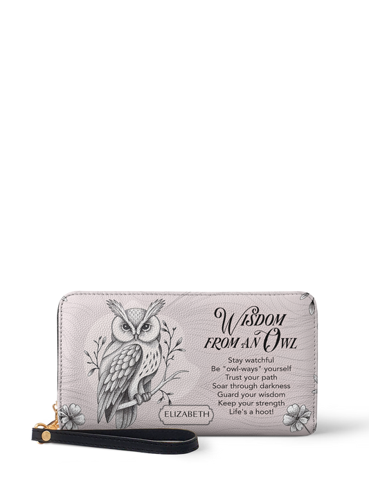 Wisdom From An Owl HTRZ02015749QG Wallet