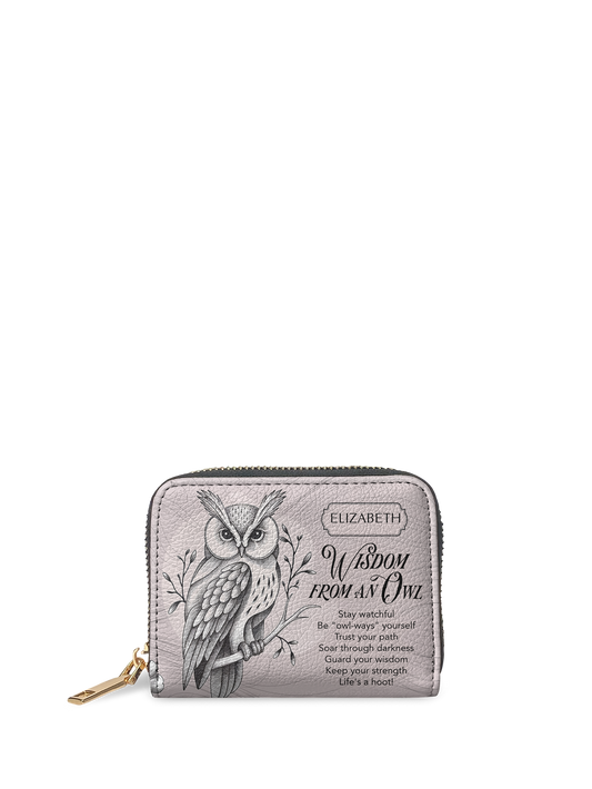 Wisdom From An Owl HTRZ02019528YO Mini Wallet
