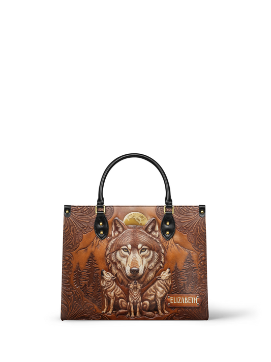 Wolf Jungle ANRZ27129744BQ Leather Bag