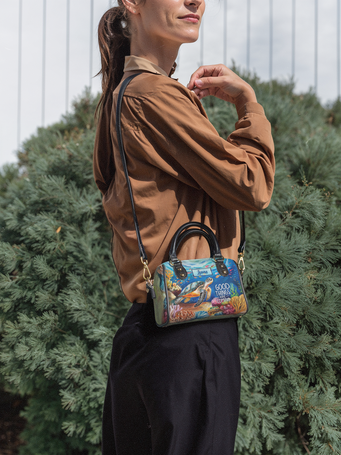 Good Things Are Coming Turtle Beach ANRZ02010963CZ Mini Satchel