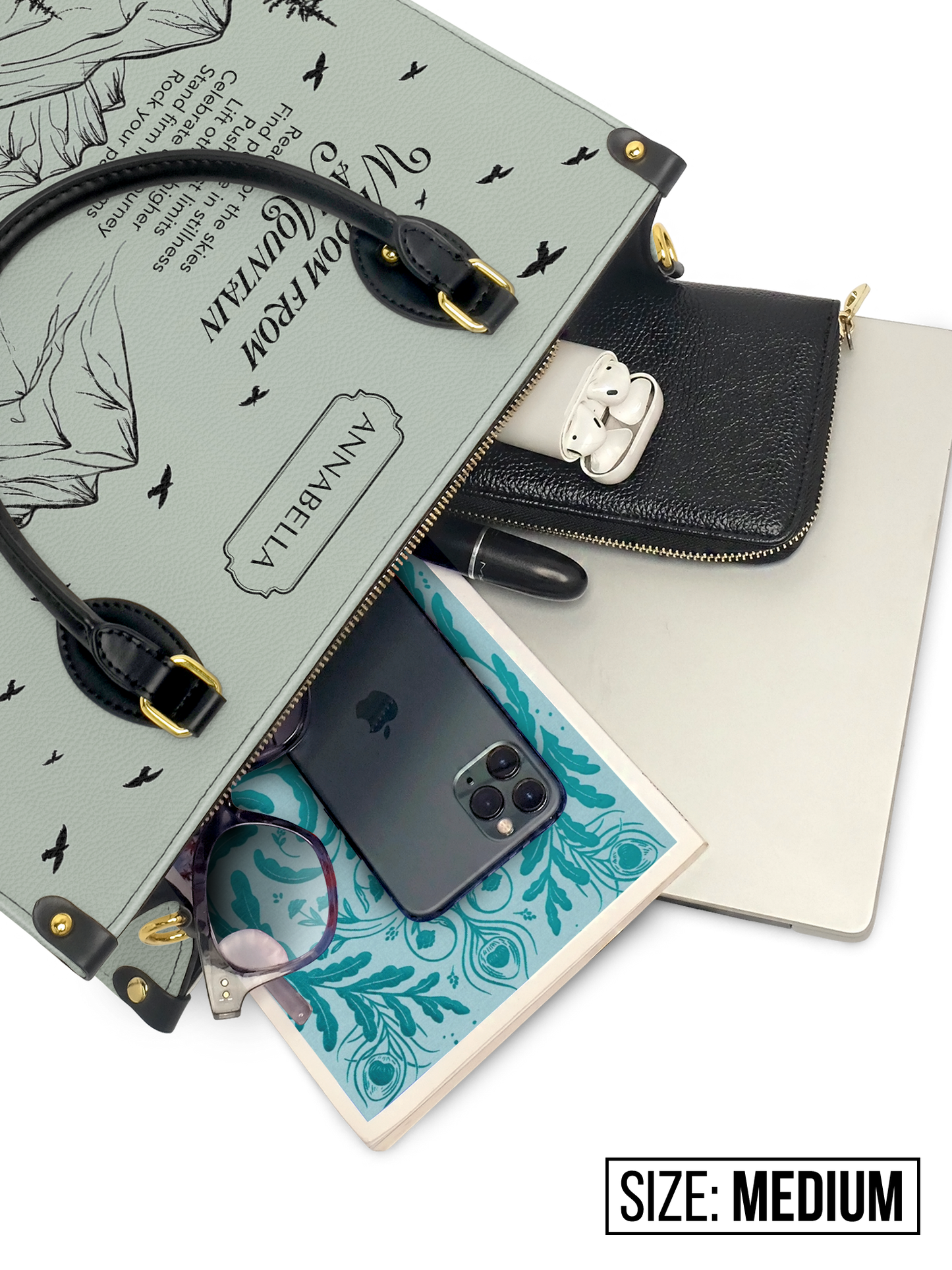 Wisdom From A Mountain HHRZ27120712NE Leather Bag