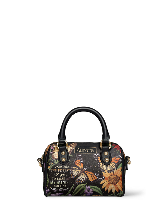 And Into The Forest I Go Butterfly Jungle ANRZ02011613LL Mini Satchel