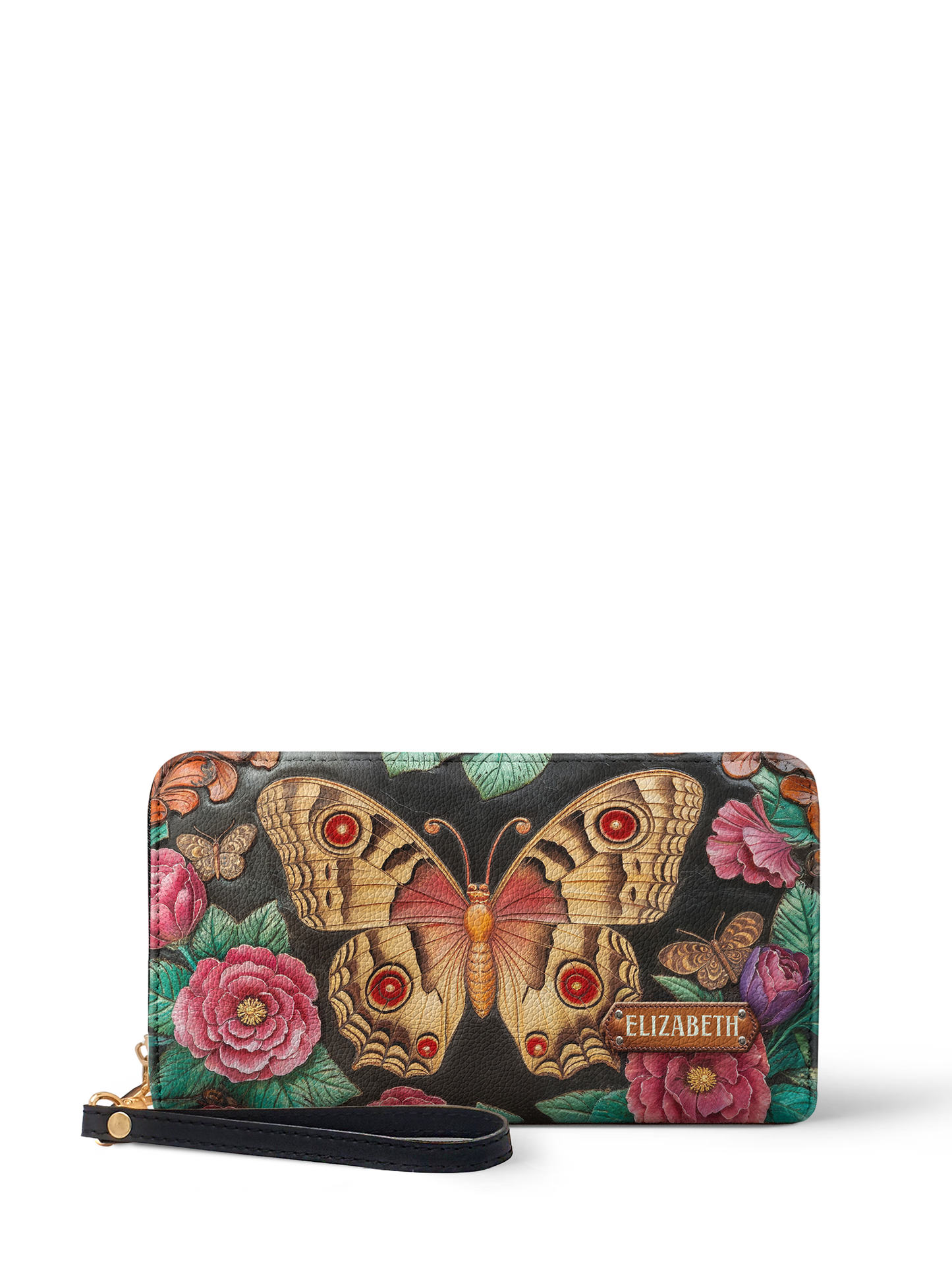 Butterfly Flower HTRZ02011226DA Wallet