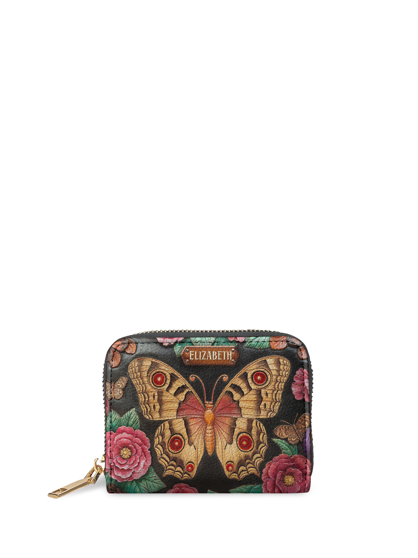 Butterfly Flower HTRZ02011256OS Mini Wallet