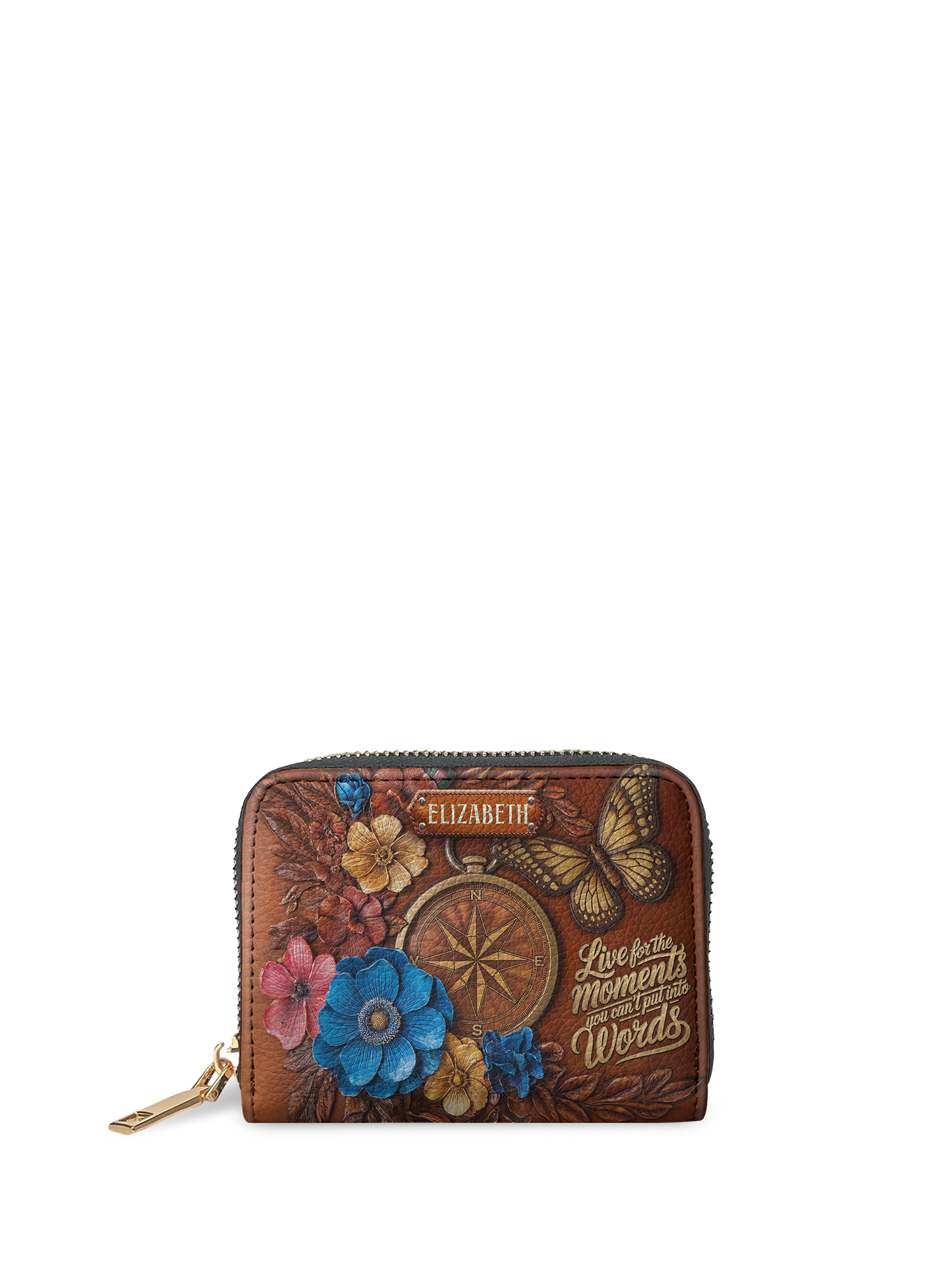 Compass Butterfly HTRZ02013508NC Mini Wallet