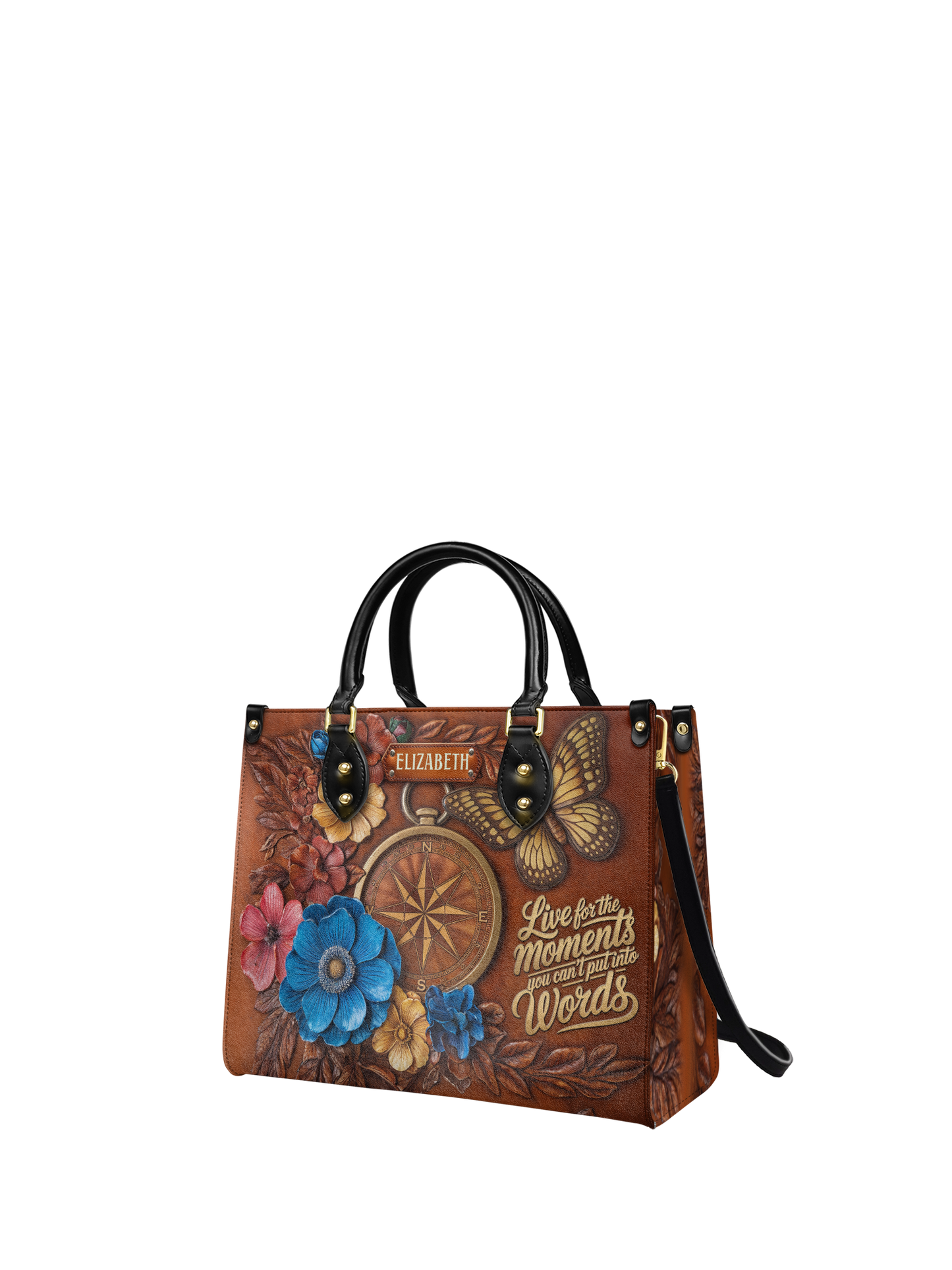 Compass Butterfly ANRZ27129420VN Leather Bag