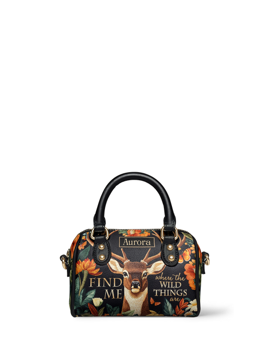 Find Me Where The Wild Things Are Deer ANRZ02017179JS Mini Satchel