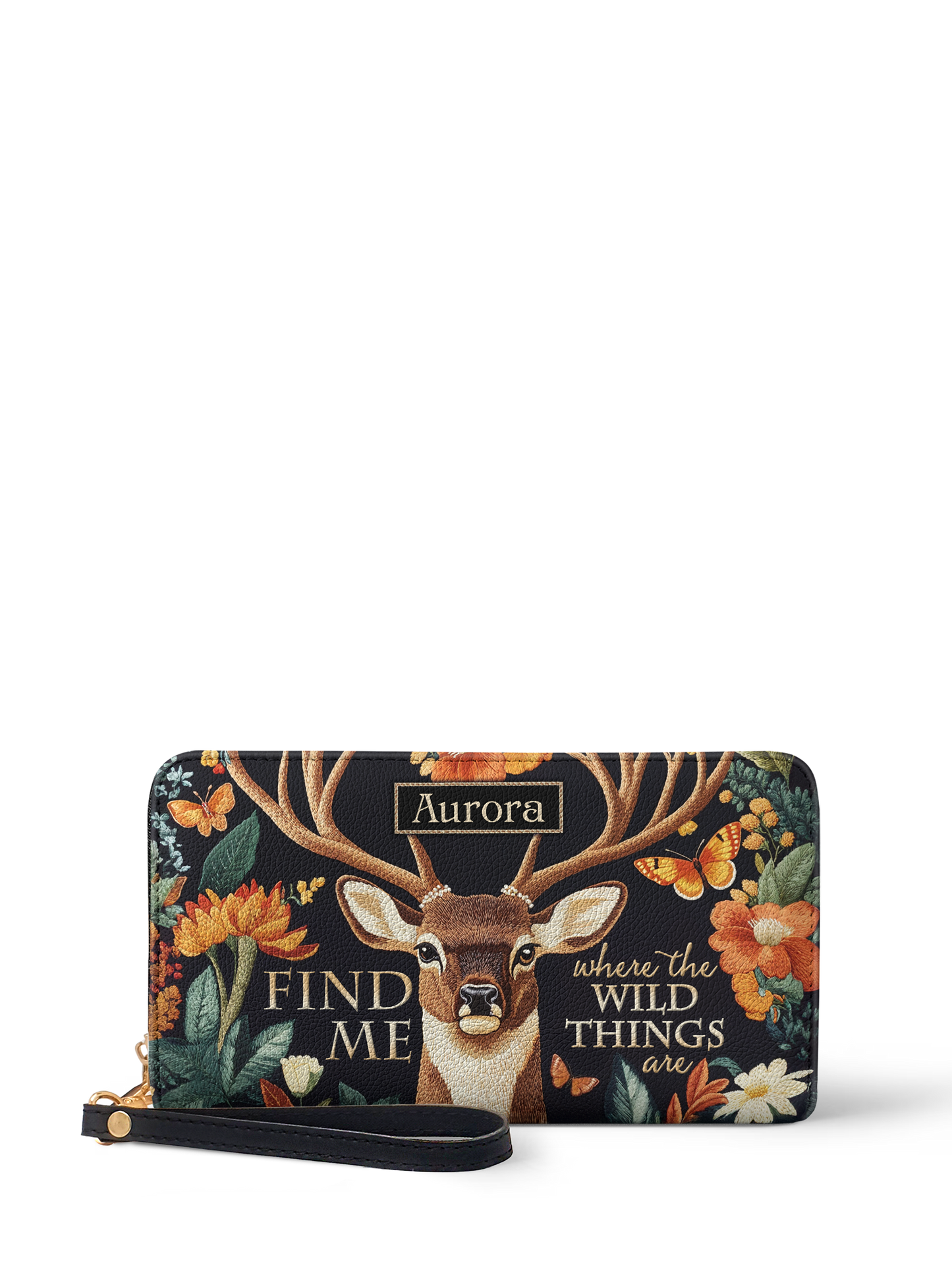 Find Me Where The Wild Things Are Deer HTRZ02015285NR Wallet