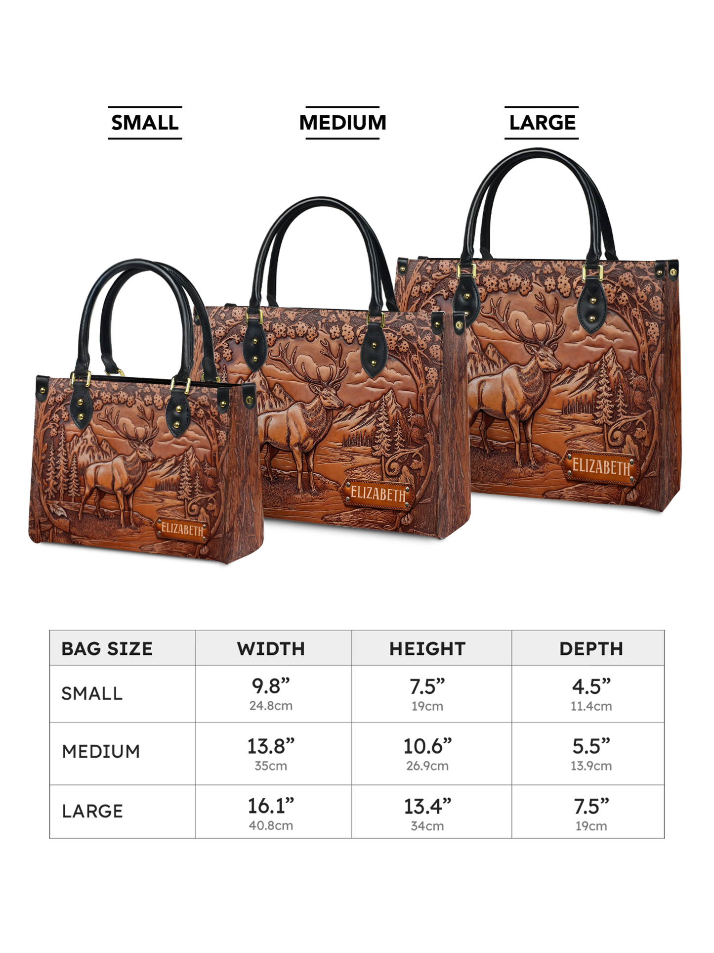 Deer Jungle ANRZ27124257DV Leather Bag