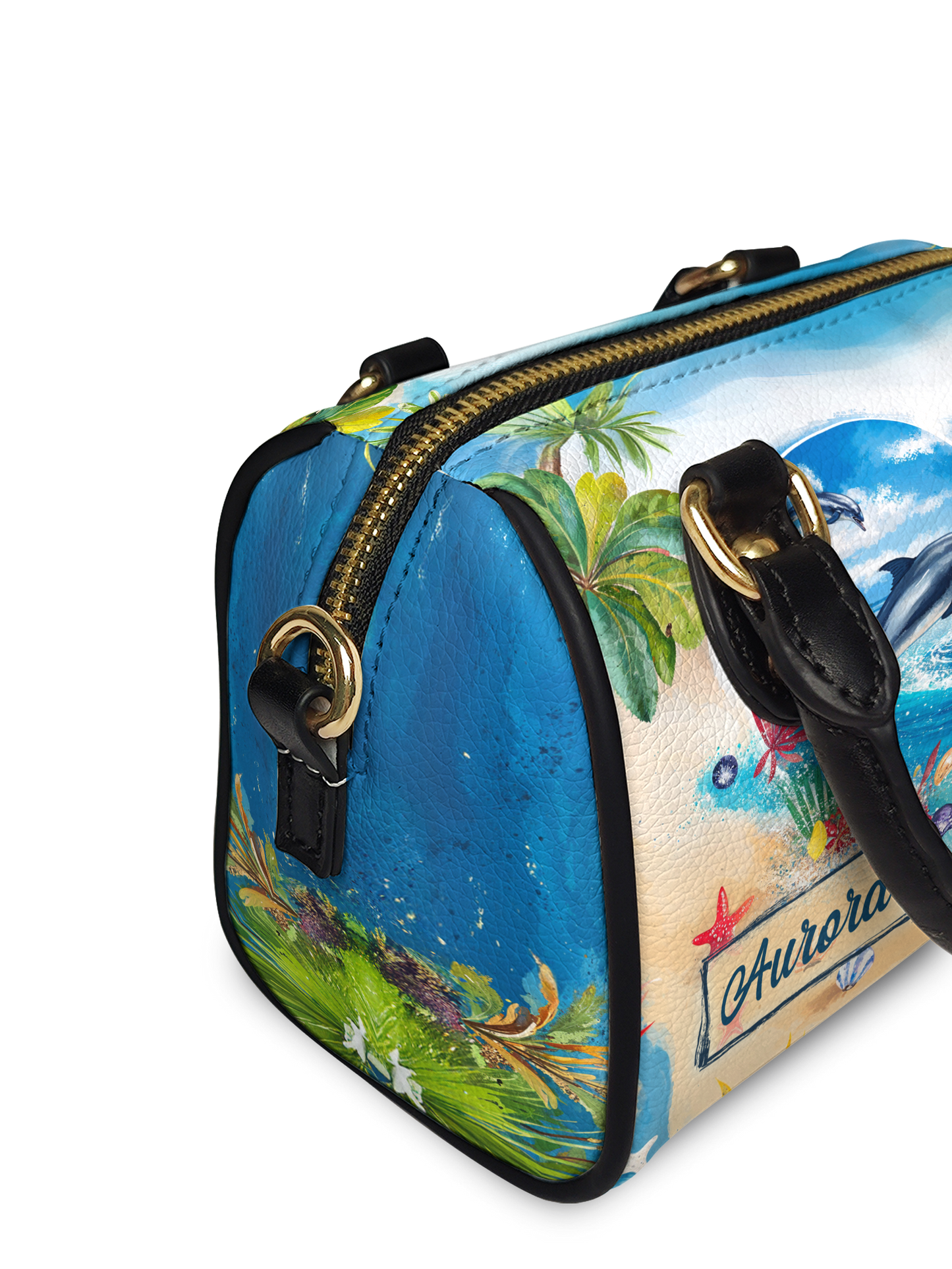 Dolphin As Free As The Ocean Dolphin Beach ANRZ02016671TW Mini Satchel