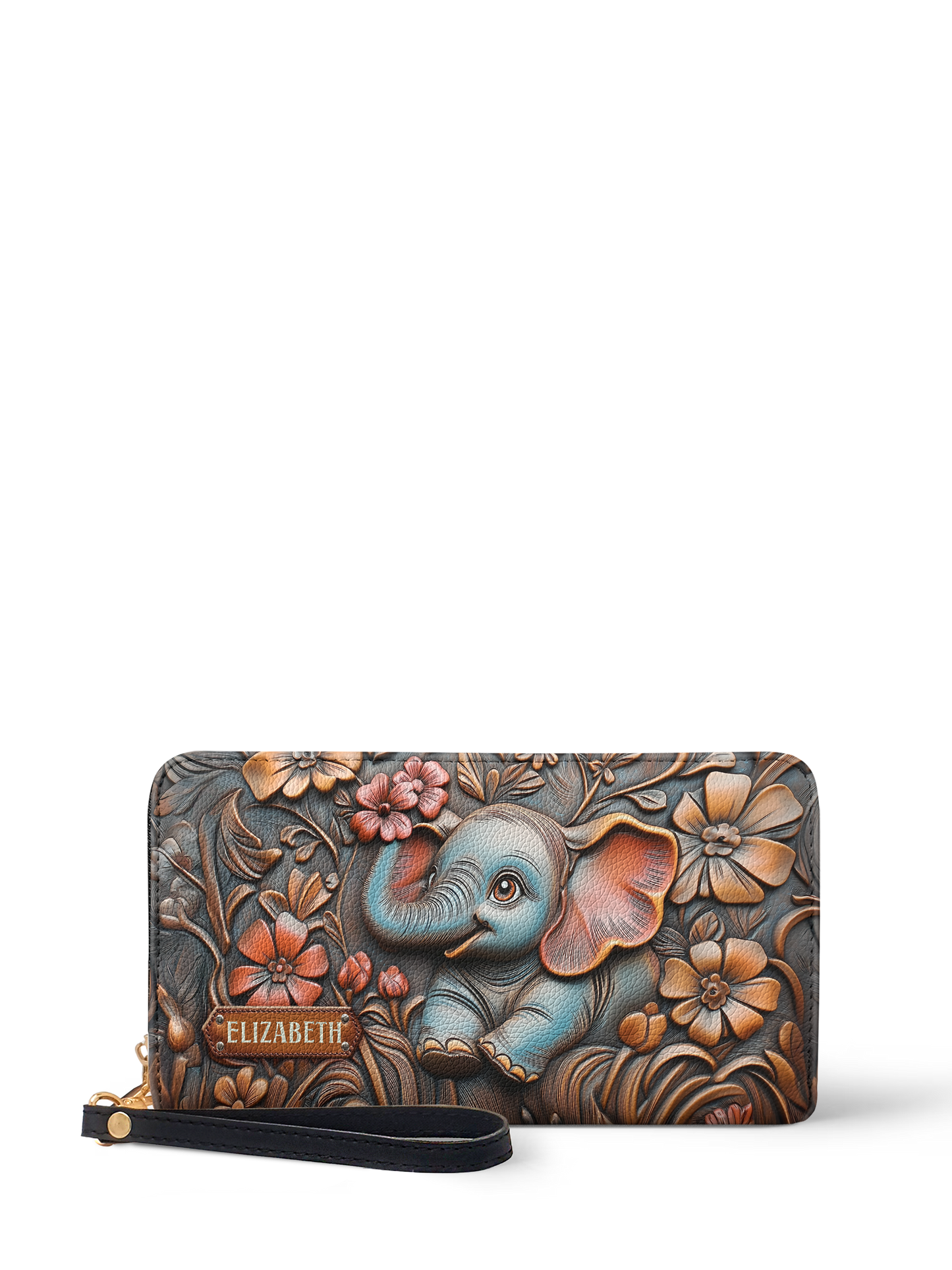 Elephant Flower HTRZ02012885MD Wallet