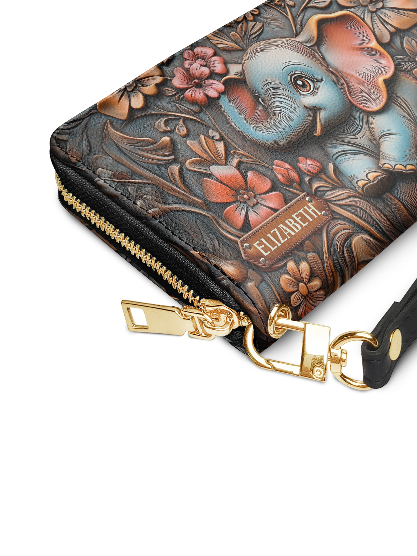 Elephant Flower HTRZ02012885MD Wallet