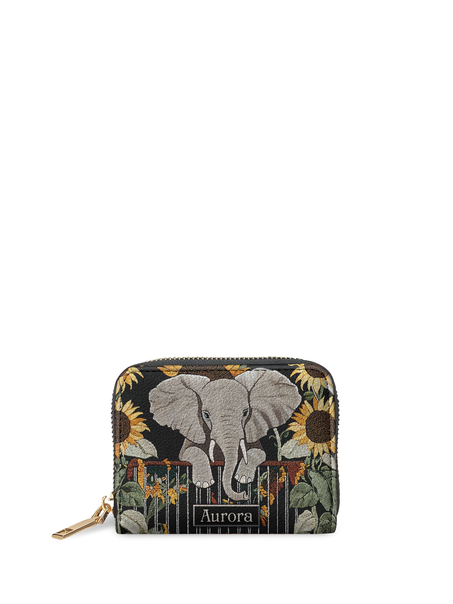 Elephant Sunflower HTRZ02012453LQ Mini Wallet