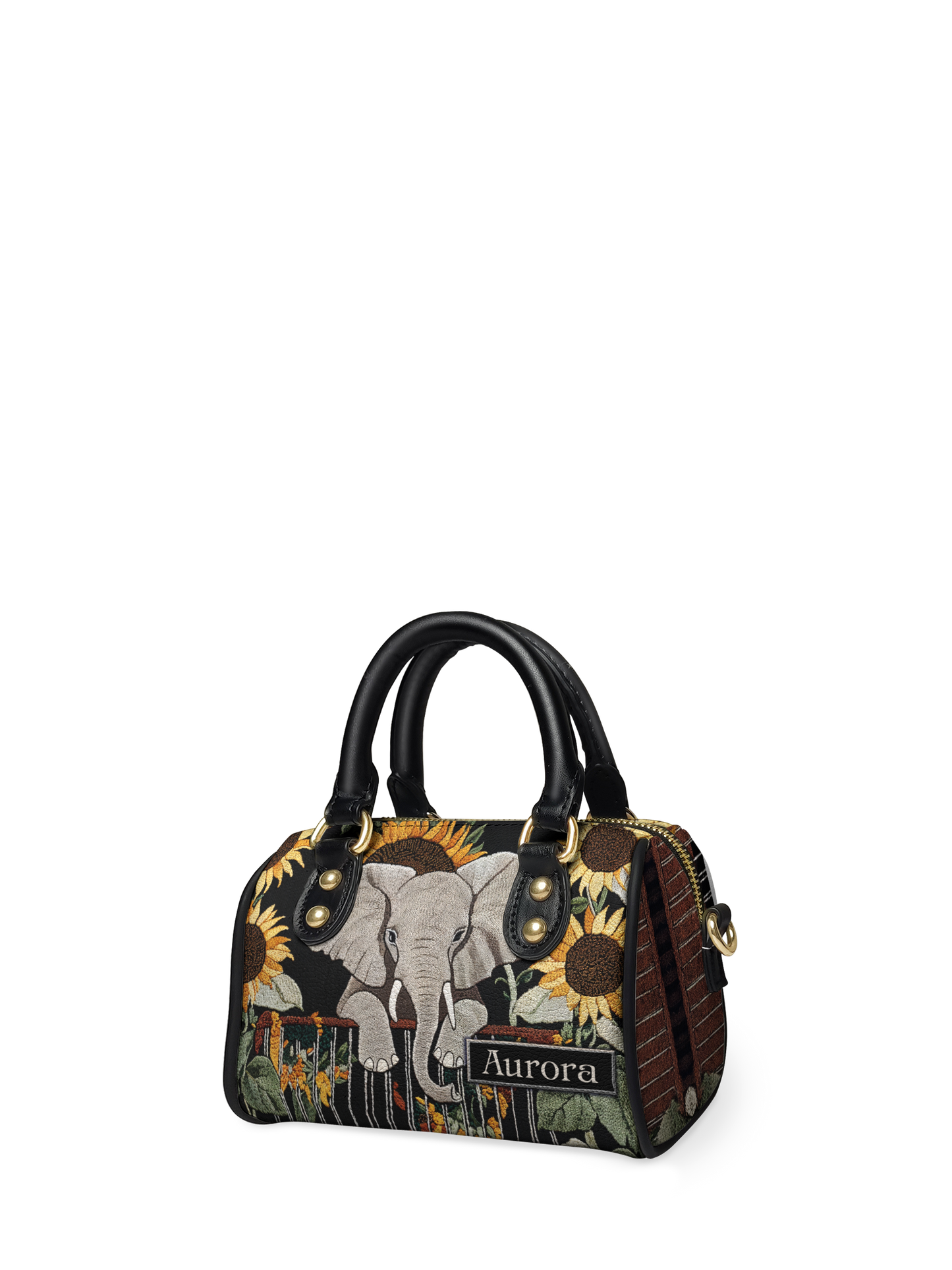 Elephant Sunflower ANRZ02019758CD Mini Satchel