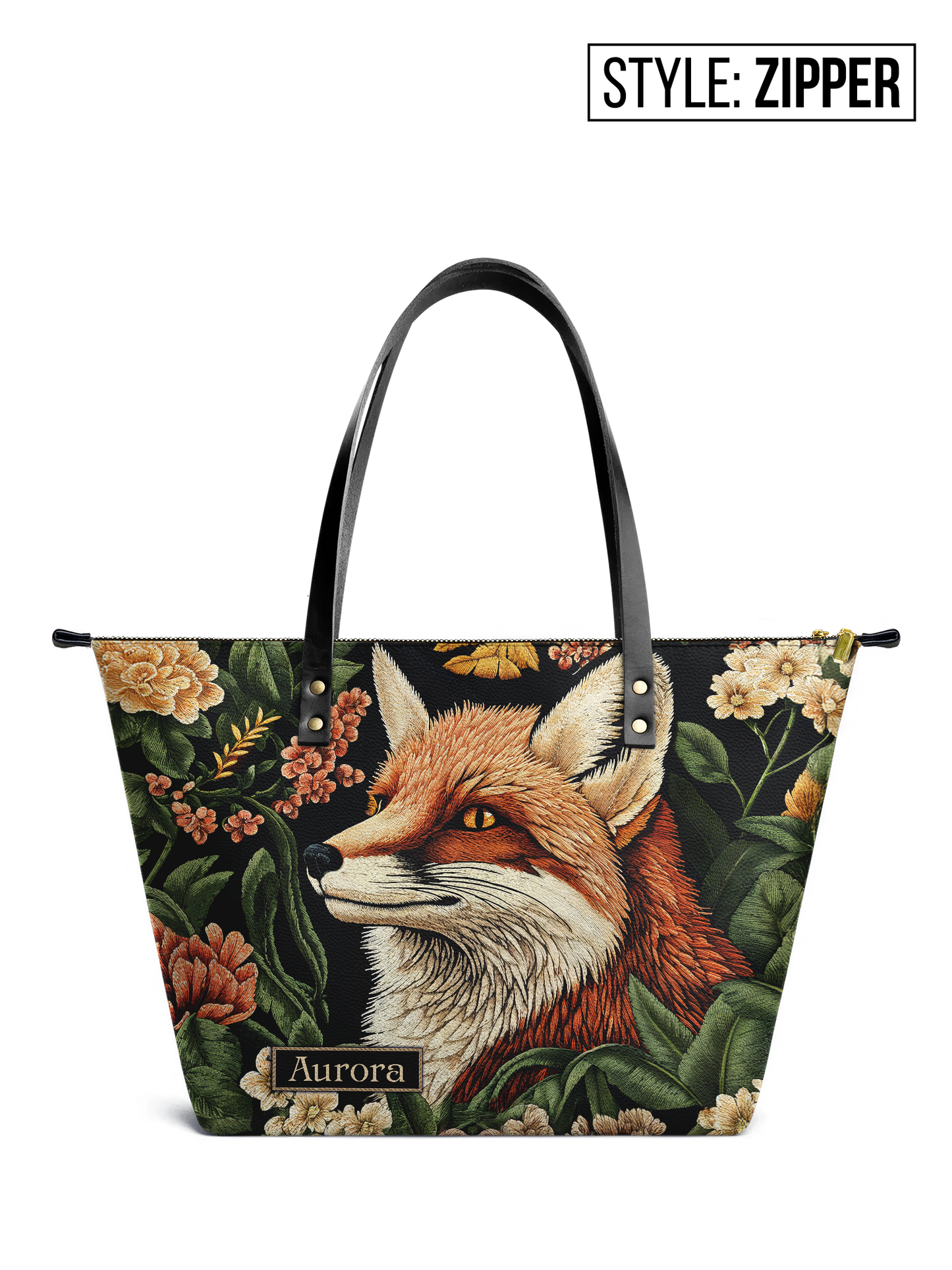 Fox Flower HTRZ30122159FS Leather Tote Bag