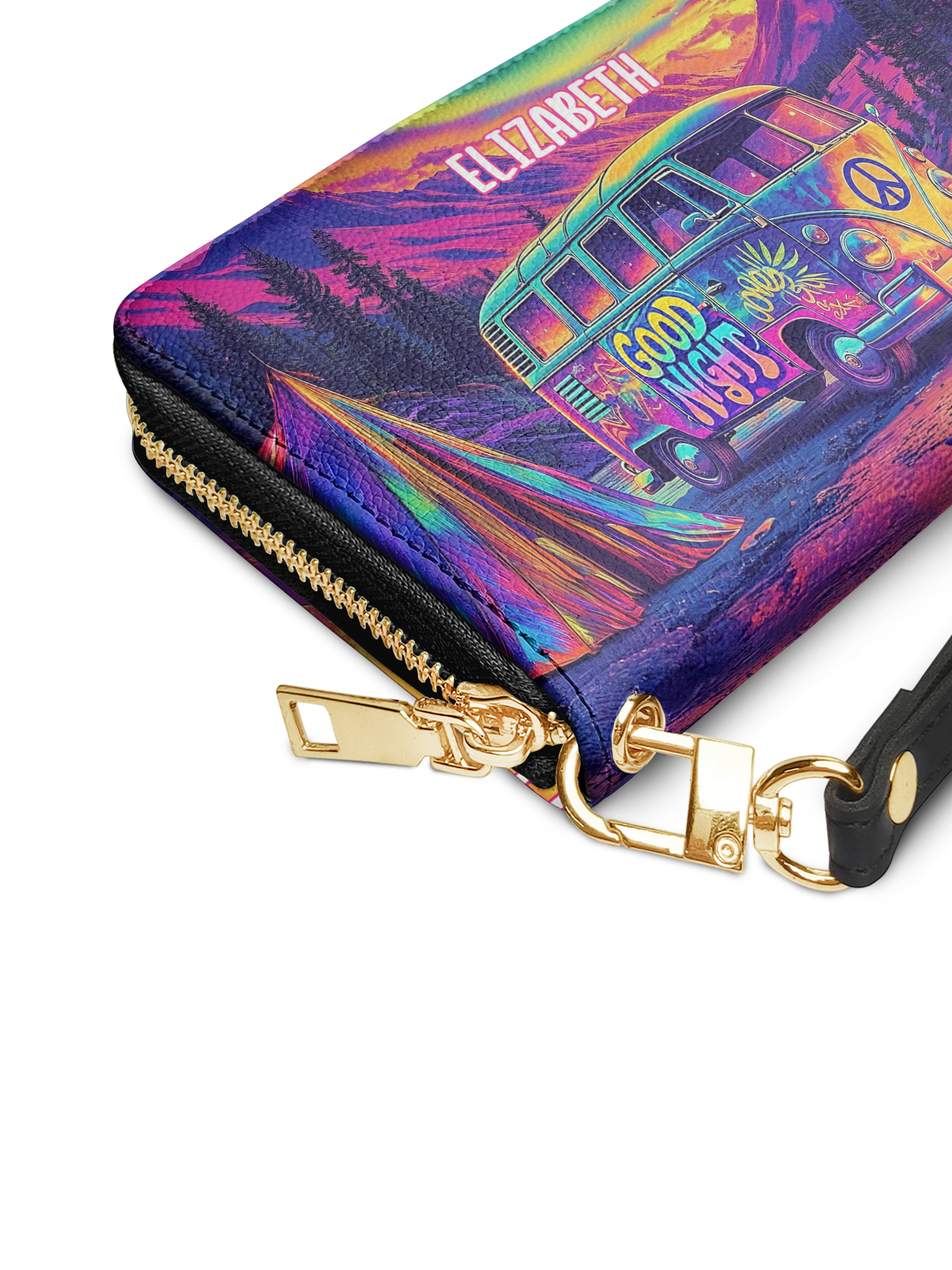 Hippie RV Van Jungle  HTRZ02012428RS Wallet