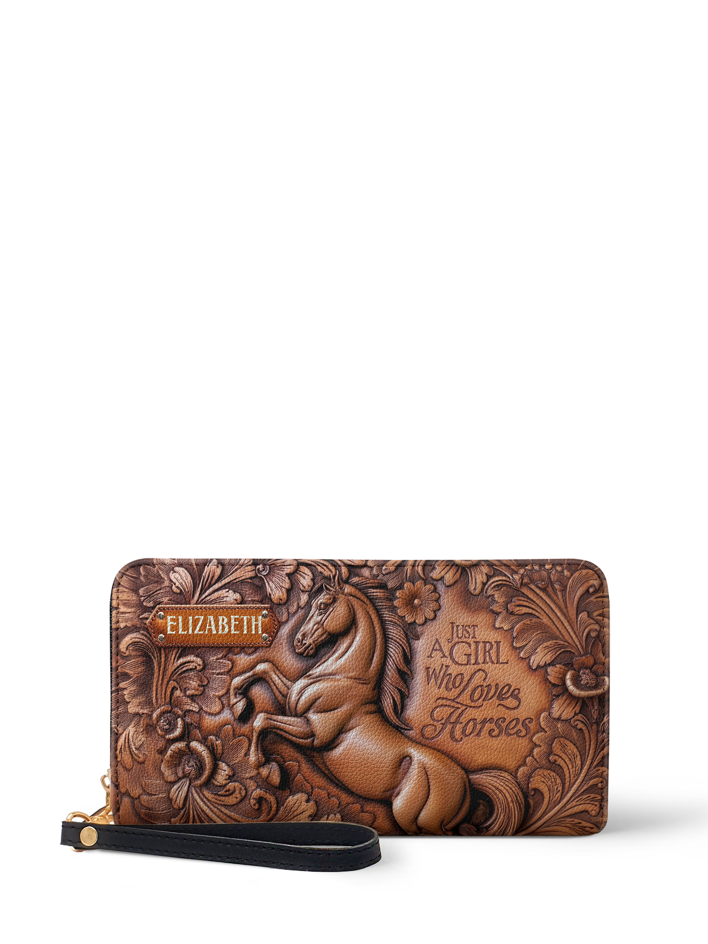 Horse Flower HTRZ02018430YN Wallet