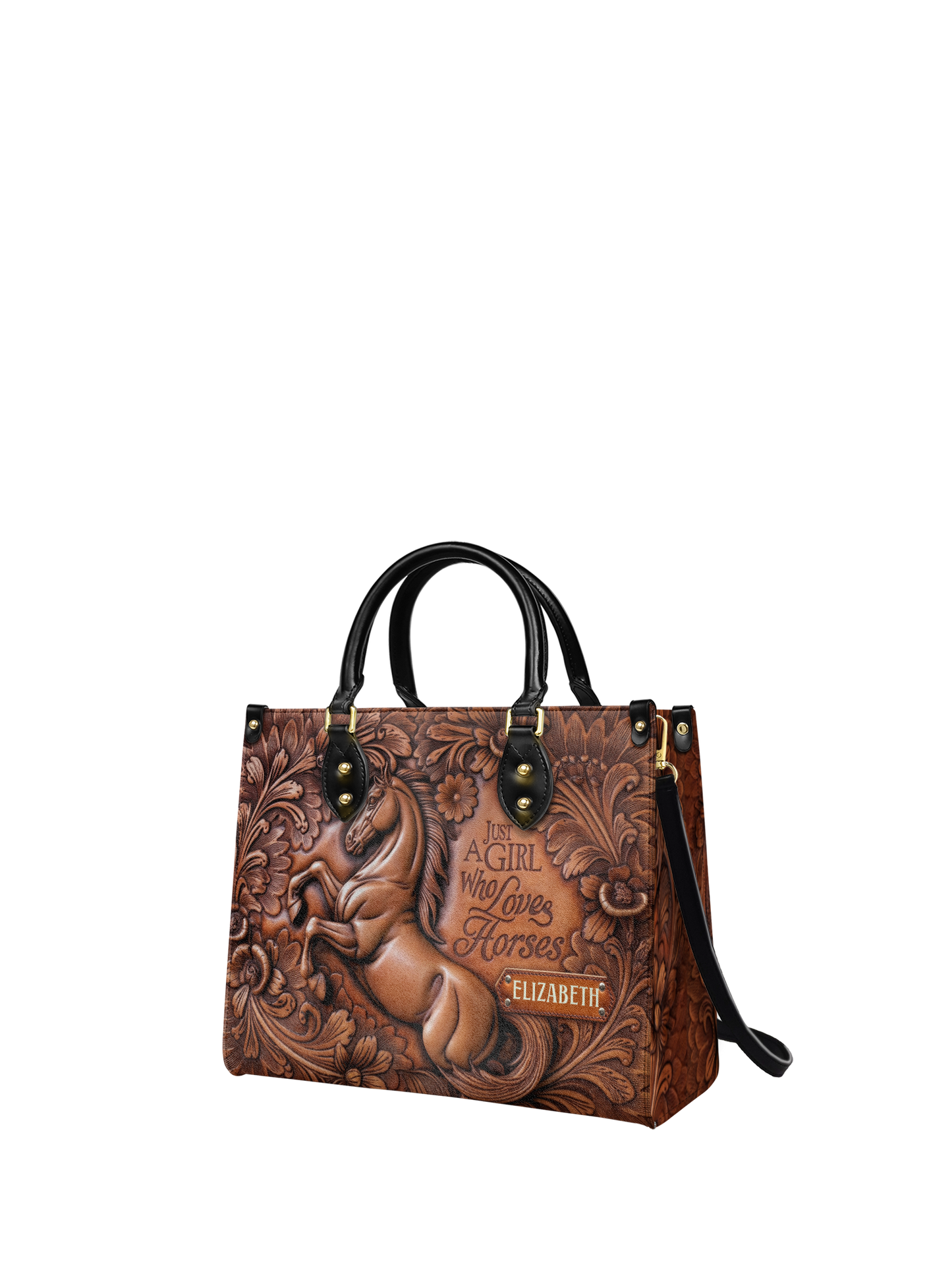 Horse Flower ANRZ27121196AF Leather Bag