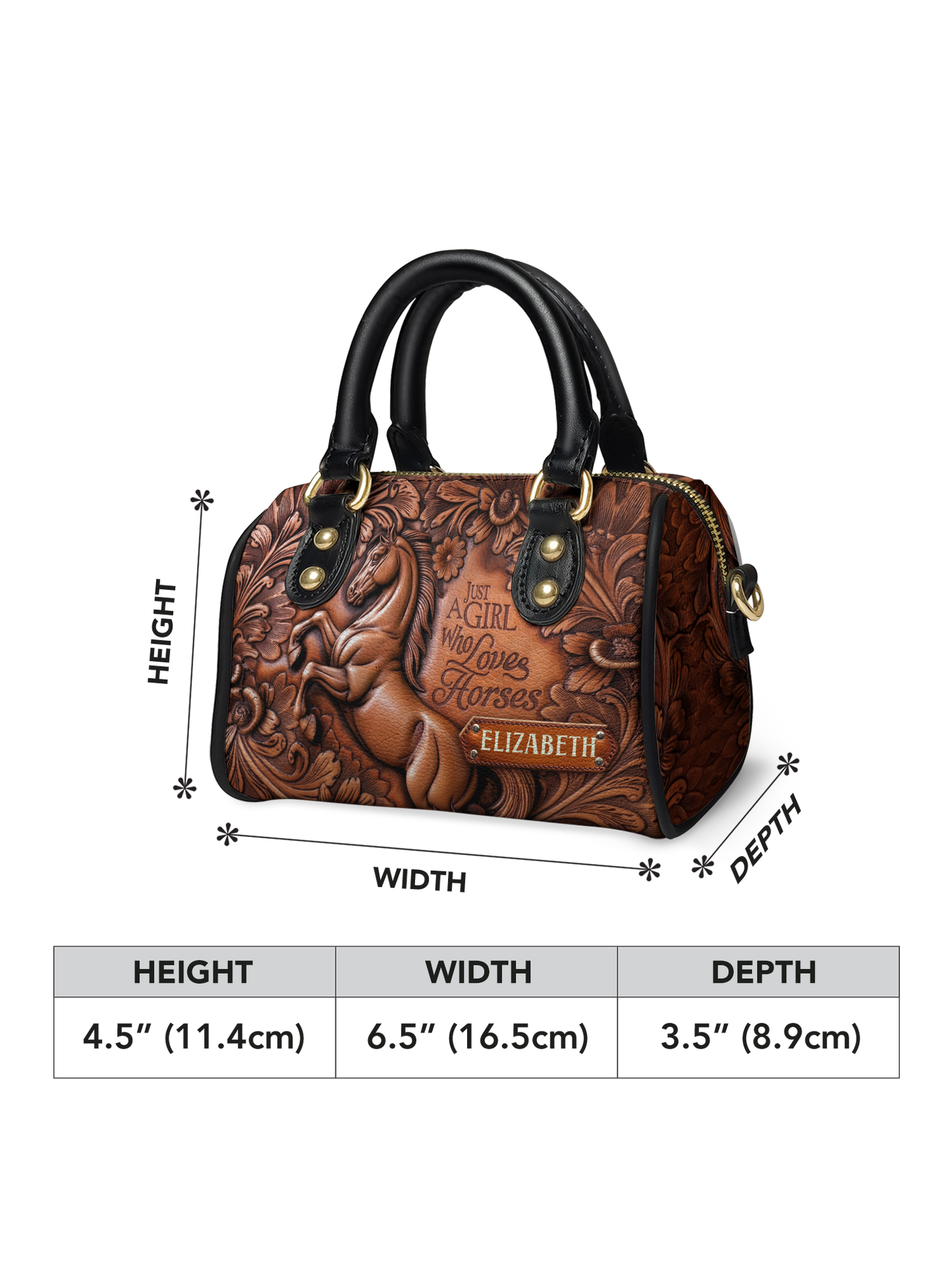 Horse Flower ANRZ02012132KT Mini Satchel