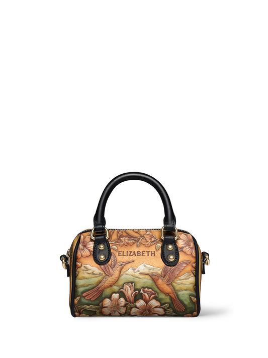 Hummingbird Flower ANRZ02013704XP Mini Satchel