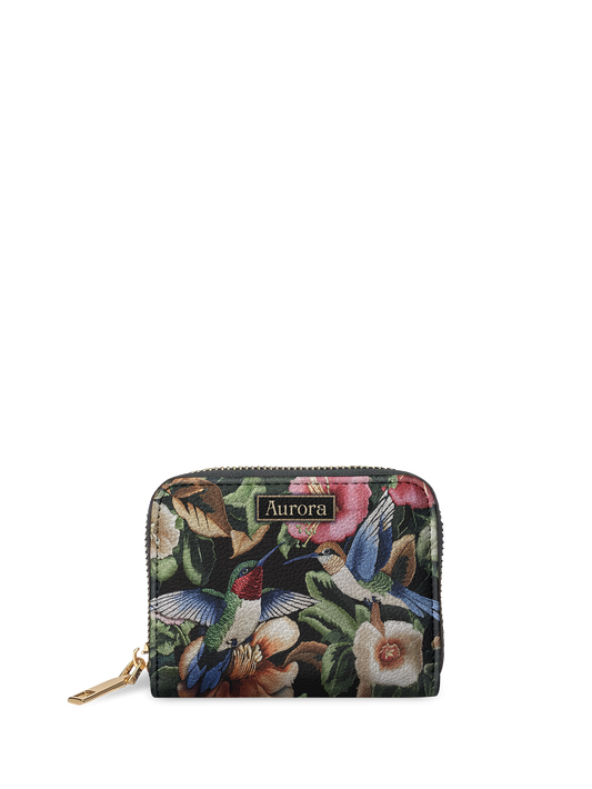 Hummingbird Flower HTRZ02019097RA Mini Wallet