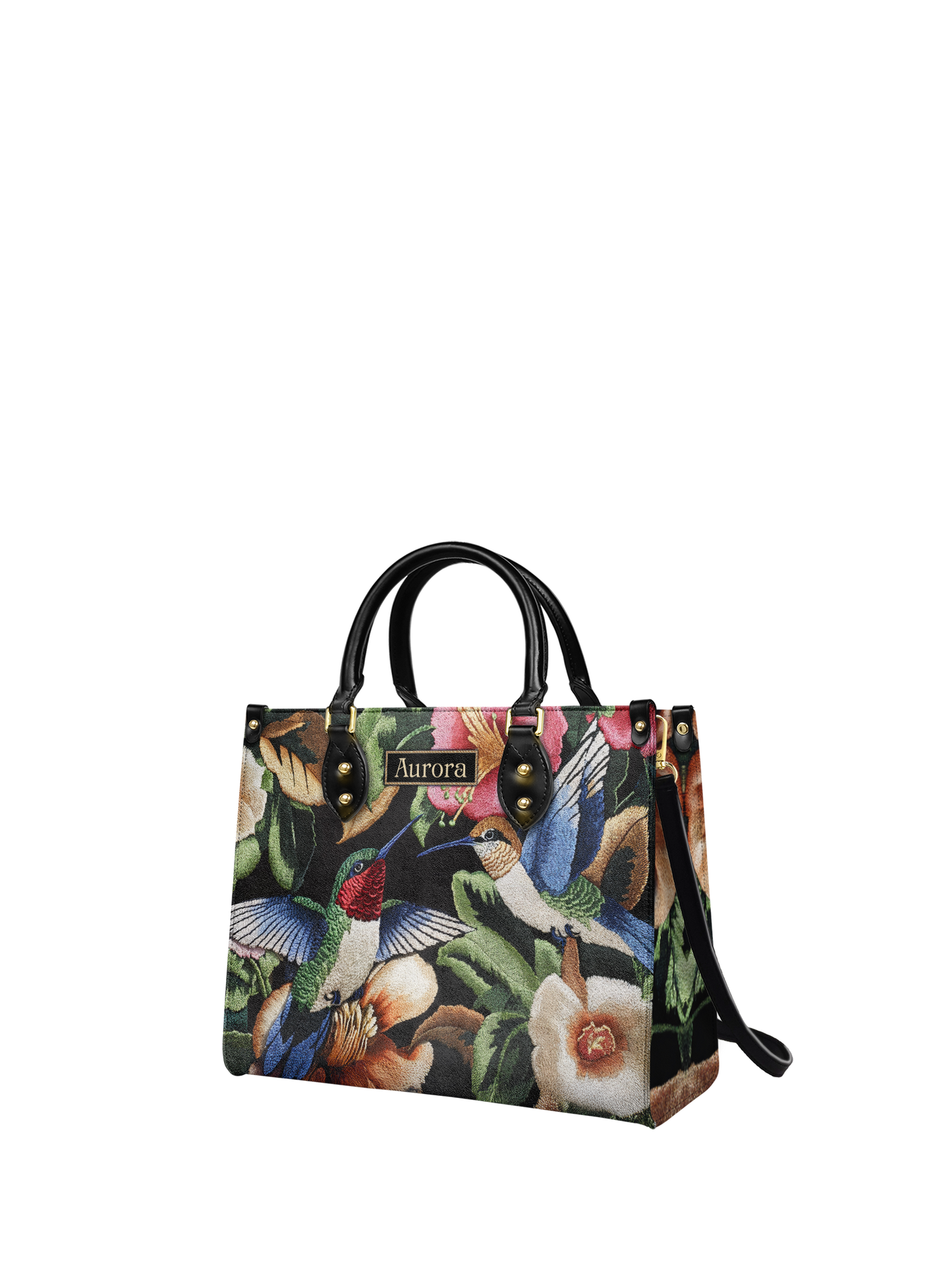 Hummingbird Flower HTRZ27122711HU Leather Bag