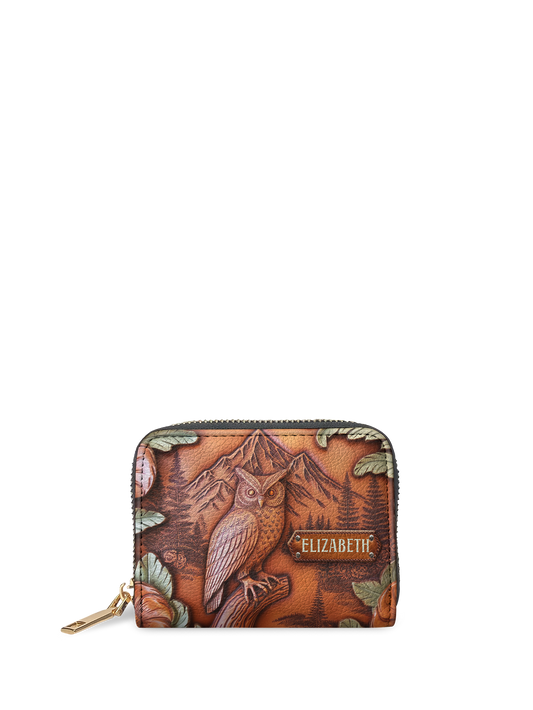 Owl Flower Jungle HTRZ02013785AE Mini Wallet