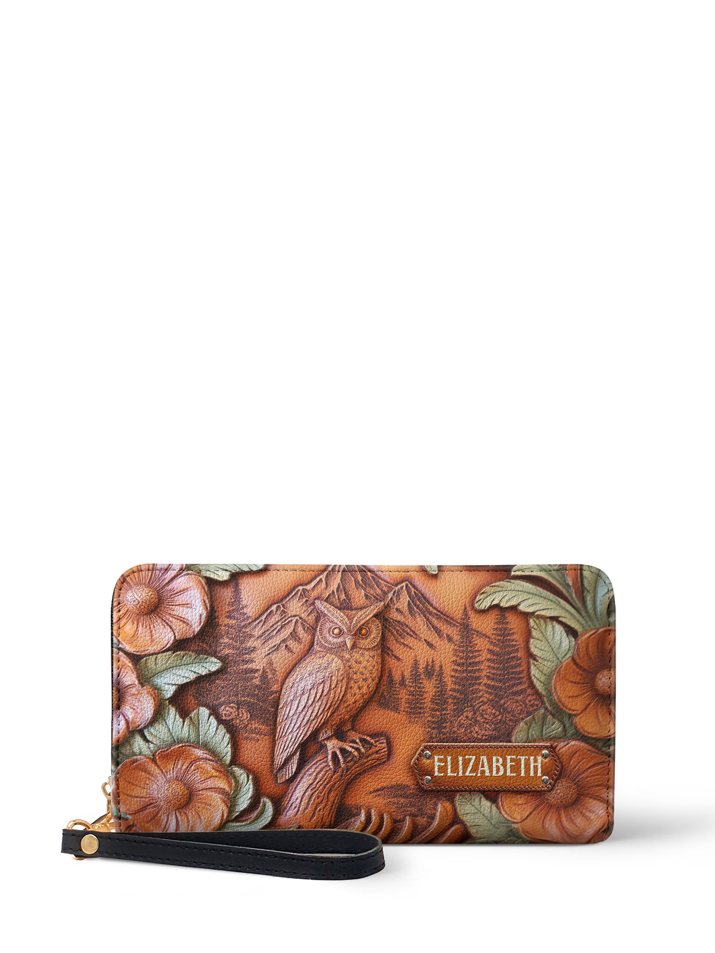 Owl Flower Jungle HTRZ02011916RV Wallet