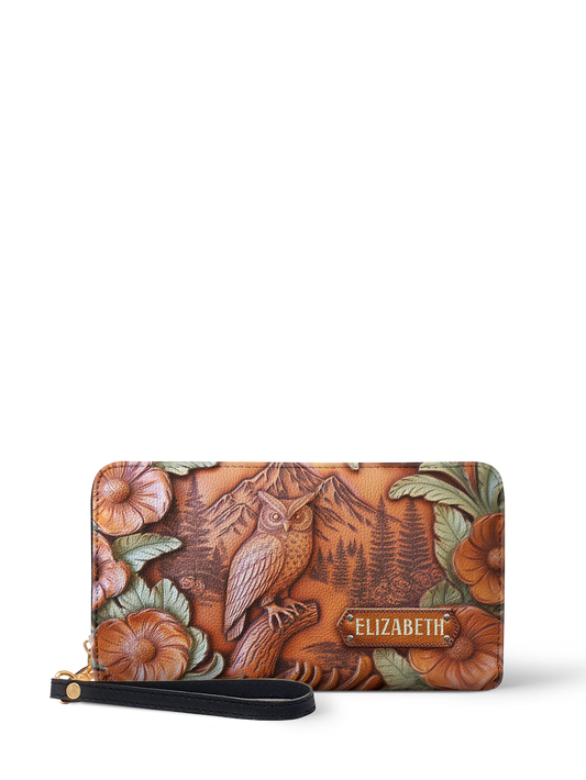 Owl Flower Jungle HTRZ02011916RV Wallet