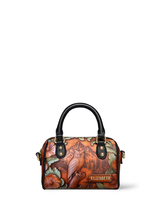 Owl Flower Jungle ANRZ02016568YF Mini Satchel