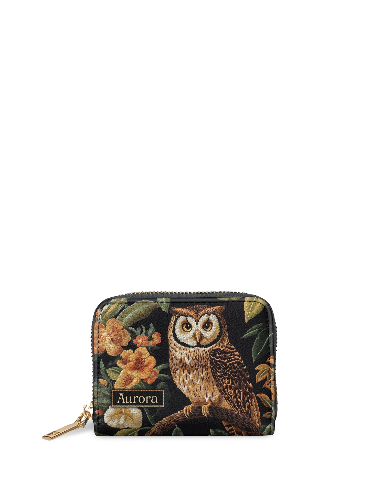 Owl Flower HTRZ02014182BR Mini Wallet