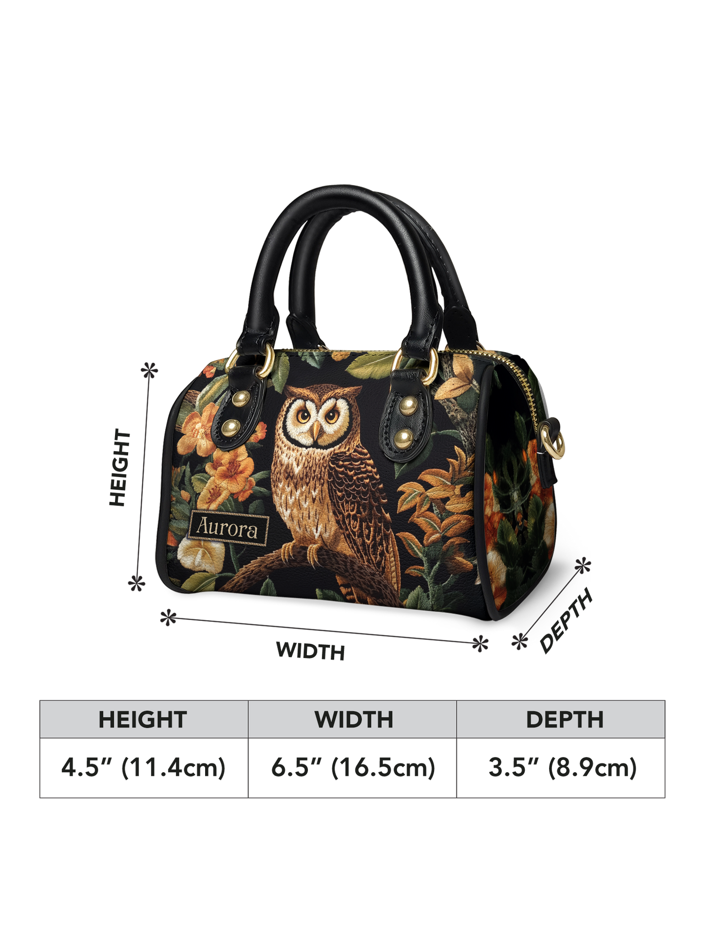 Owl Flower ANRZ02015140KP Mini Satchel